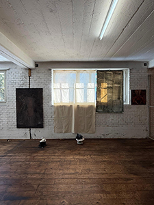 Dimitrina Sevova, Haunted Ecologies of Care: Hysteria, Ruins, and the Wild Reclaiming of Space (work in progress), 2025. Exhibition view