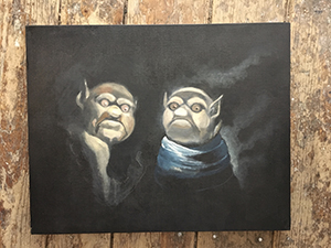 HARUKO, Goblin painting. Photo courtesy of the artist