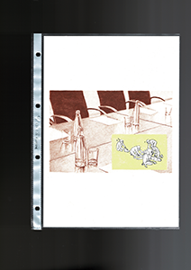 Lourenço Soares, series of drawings on ethnographies of the free market, 2024-2025